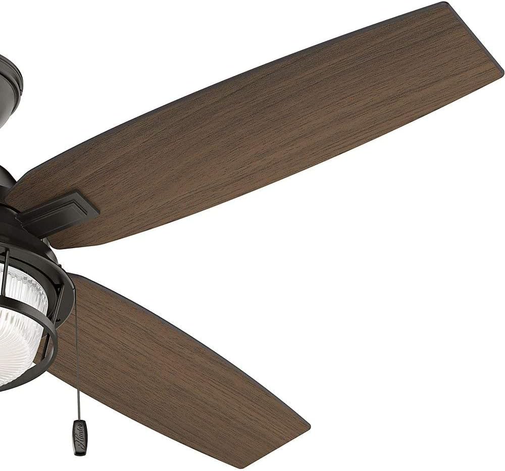 Foto 3 pulgar | Ventilador Hunter 52'' 4 Aspas C/Cadena C/Luz color Ocala Nobel Bronce