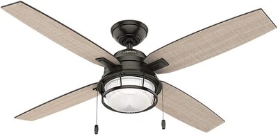 Foto 5 | Ventilador Hunter 52'' 4 Aspas C/Cadena C/Luz color Ocala Nobel Bronce