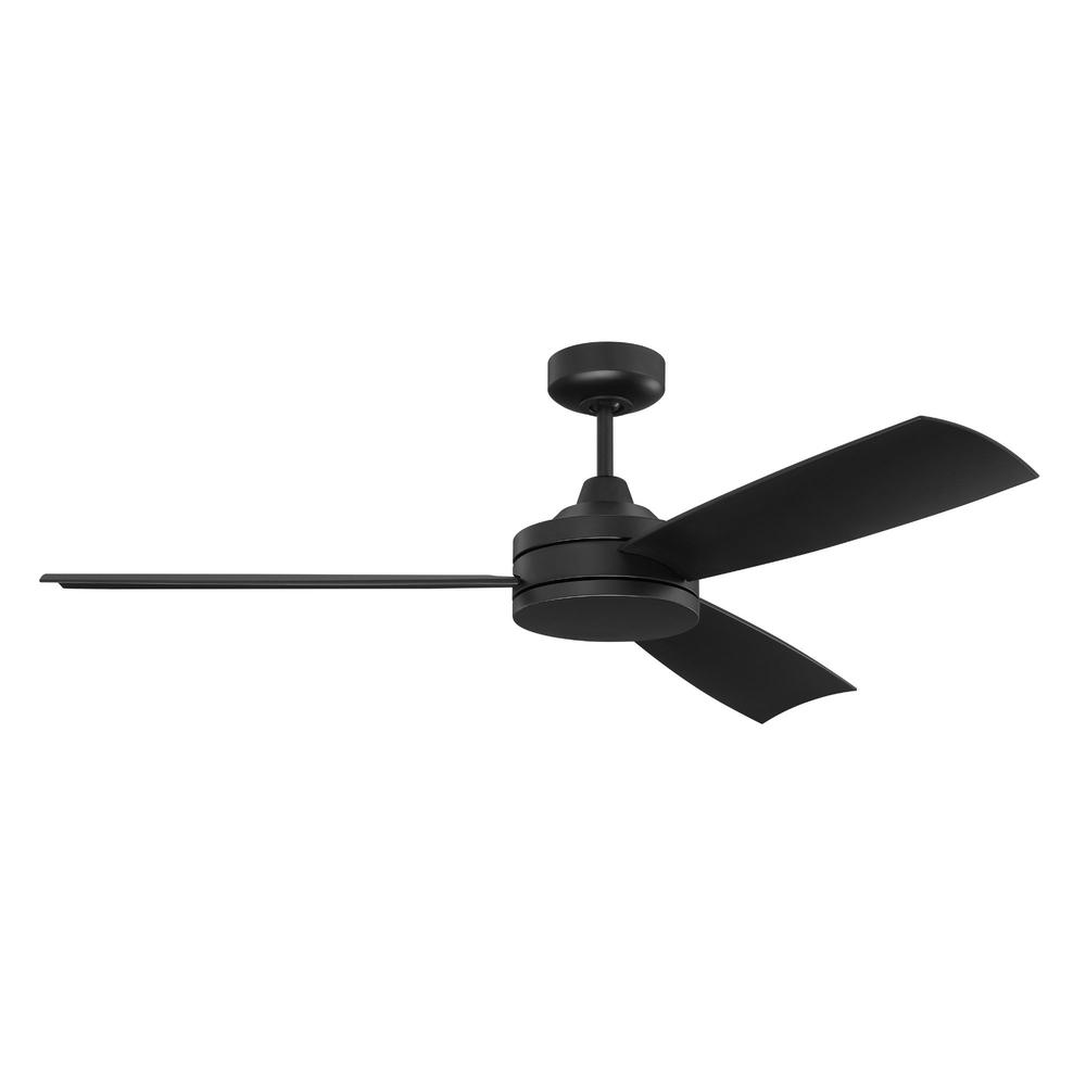 Ventilador de Techo Craftmade Ins54fb3 color Negro Inspo 54 ''