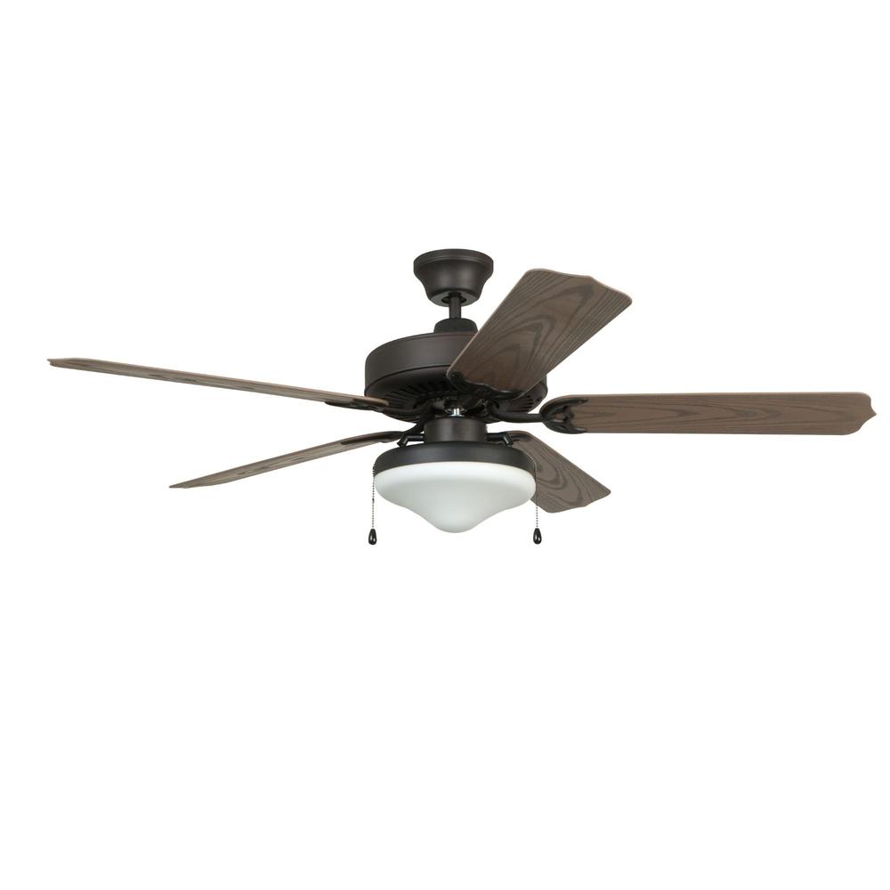 Ventilador de Techo Craftmade End52abz5c color Marrón Enduro 52 ''