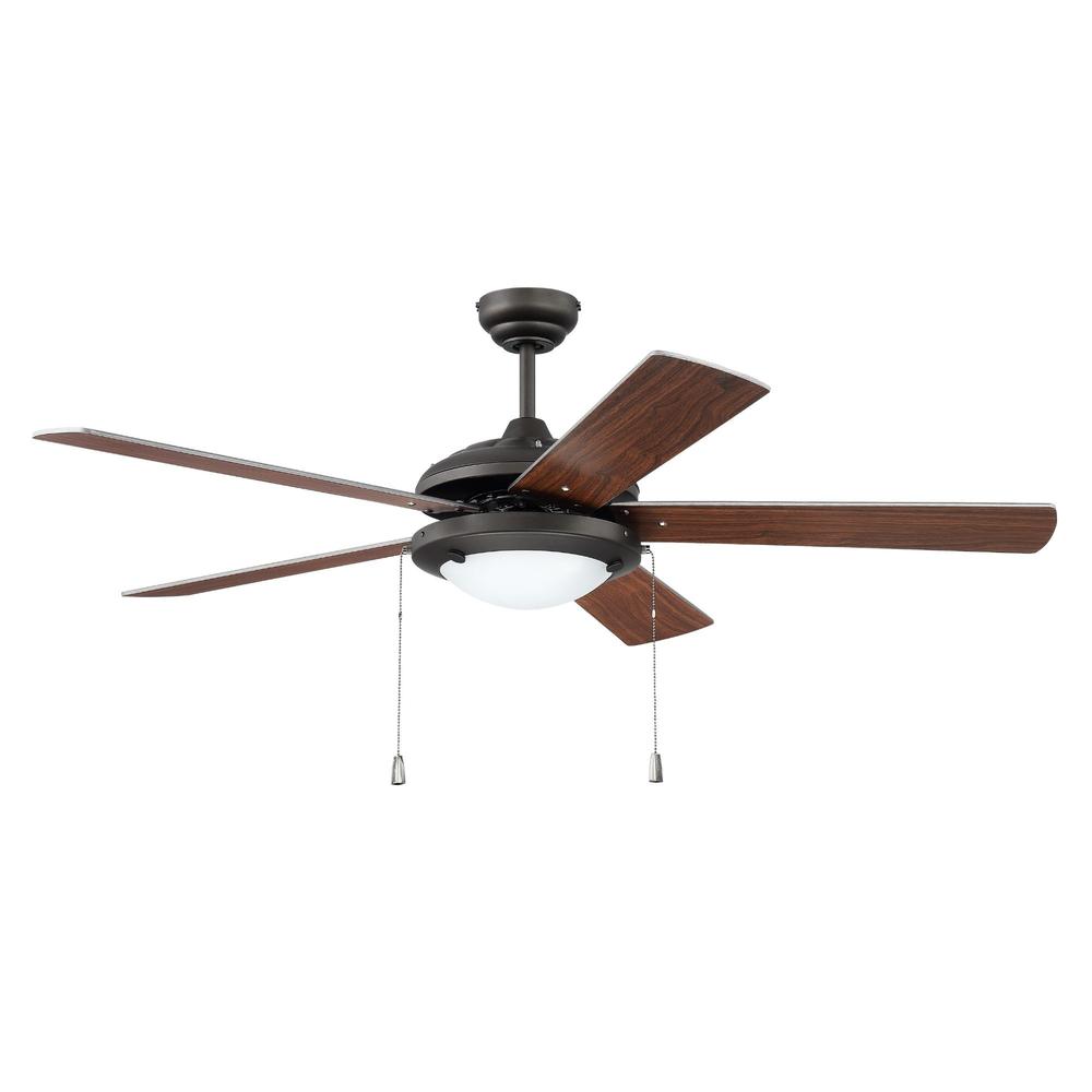 Ventilador de Techo Craftmade NIK52ESP5 color Marrón 52''