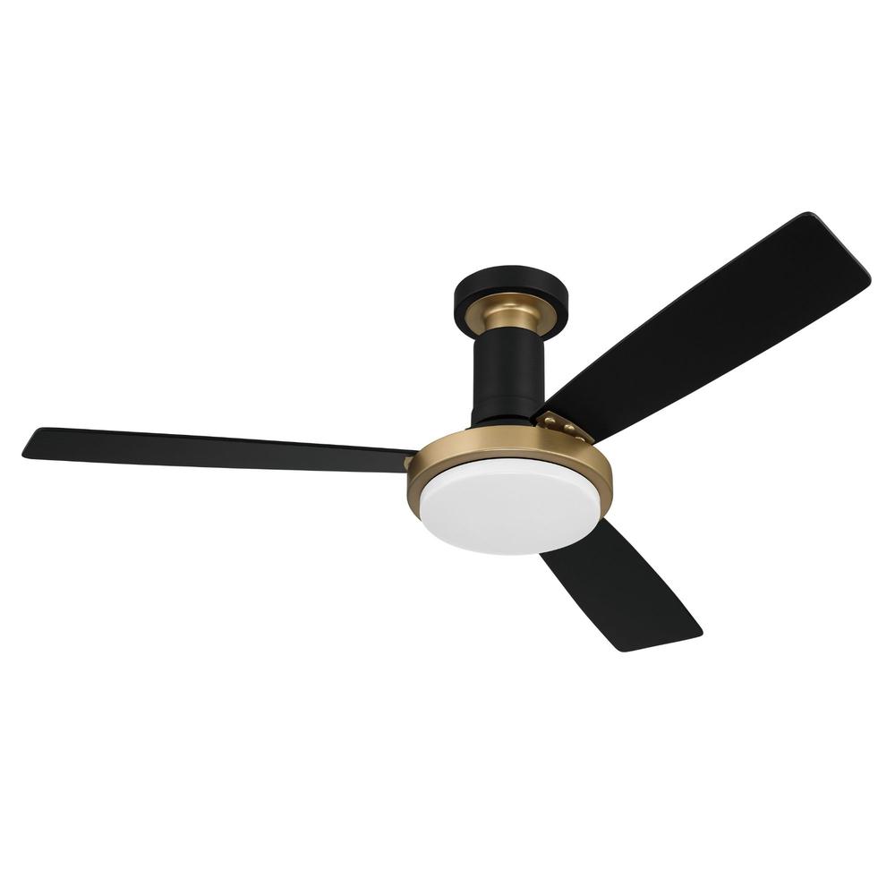 Ventilador de Techo Craftmade MNG52FBSB3 color Negro 52''