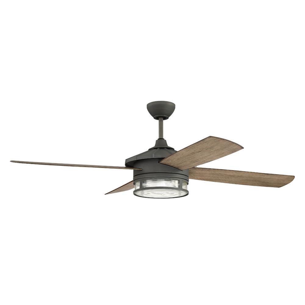 Foto 1 | Ventilador de Techo Craftmade STK52AGV4 color Marrón 52''