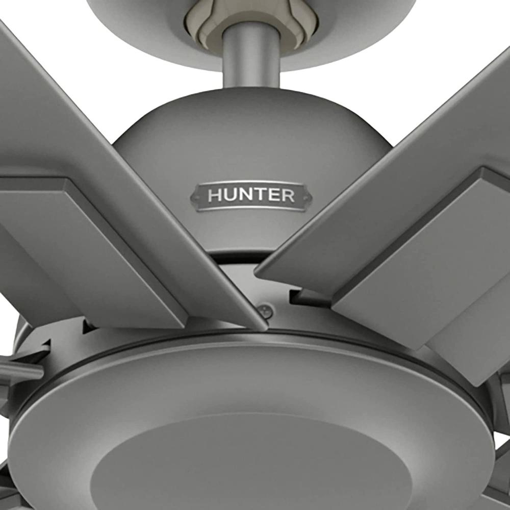 Foto 3 pulgar | Ventilador de Techo Hunter 51591 Downtown 72 In Matte Silver