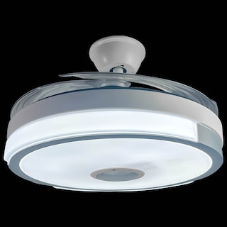 Foto 2 | Ventilador de Techo Remolino Gris Bluetooth