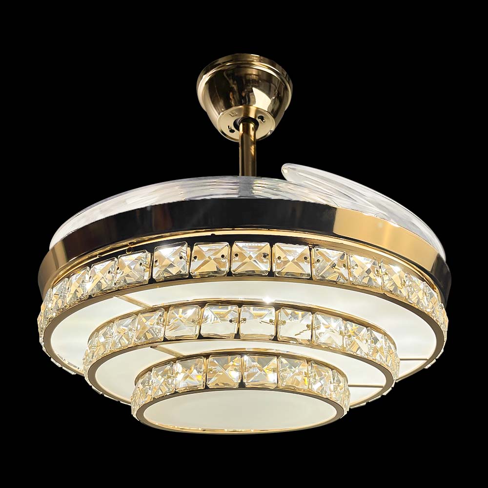 Foto 3 pulgar | Ventilador de Techo Mil Luces VEN-HARLOW DORADO-72W
