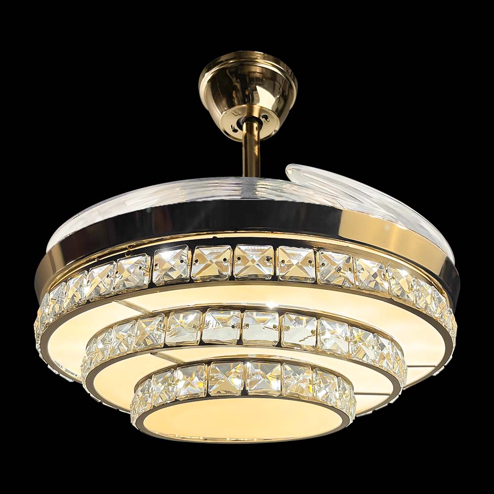 Foto 4 pulgar | Ventilador de Techo Mil Luces VEN-HARLOW DORADO-72W