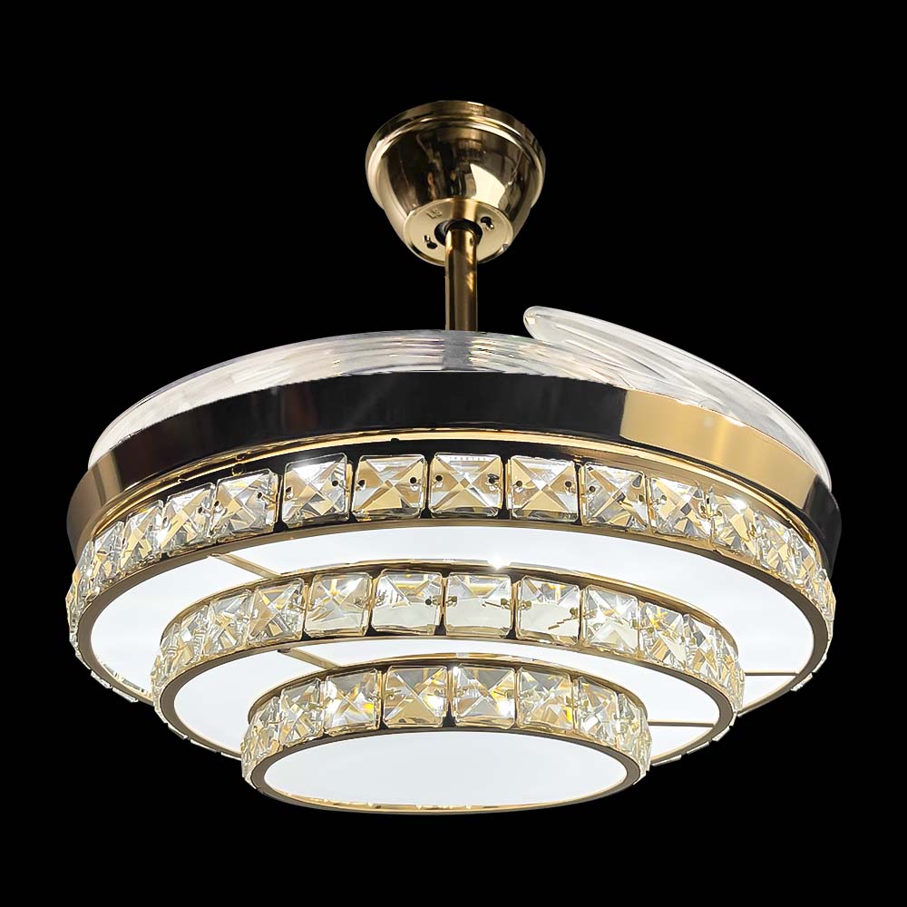 Foto 5 pulgar | Ventilador de Techo Mil Luces VEN-HARLOW DORADO-72W