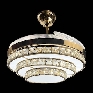 Foto 4 | Ventilador de Techo Mil Luces VEN-HARLOW DORADO-72W