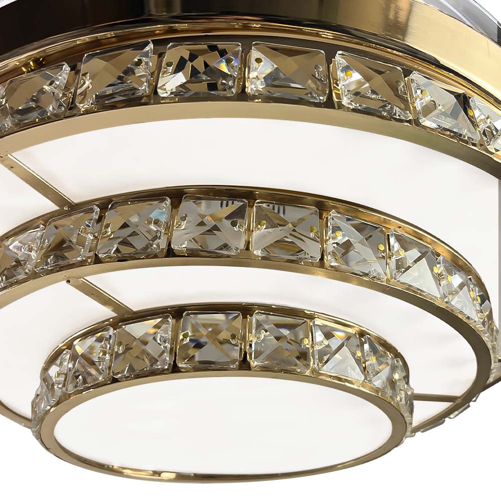 Foto 6 pulgar | Ventilador de Techo Mil Luces VEN-HARLOW DORADO-72W