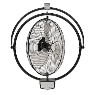 Foto 3 | Ventilador de Pared y Techo Narvik NA-CW20 Negro 20'' Giratorio con Control Remoto
