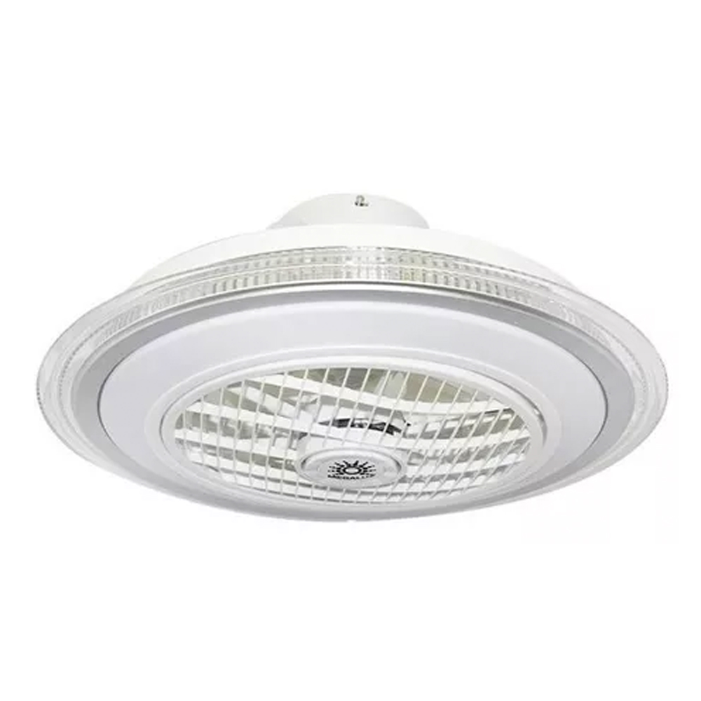 Ventilador de Techo con Lámpara Led F60061 12'' Megaluz