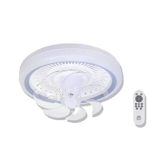 Foto 2 | Ventilador de Techo con Lámpara Led Megaluz F60157