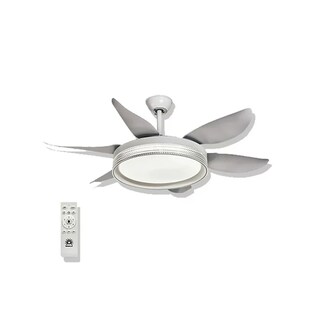 Foto 1 | Ventilador De Techo Con Lámpara Led De 42'' Blanco Megaluz F7241