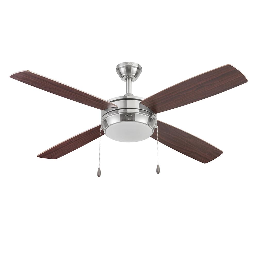 Ventilador de Techo Coolfan Ciclón Led 52'' Níquel Cepillado