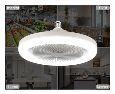 Foto 3 | Venta Internacional-Ventilador de Techo Generic con Luz Led de 30 W