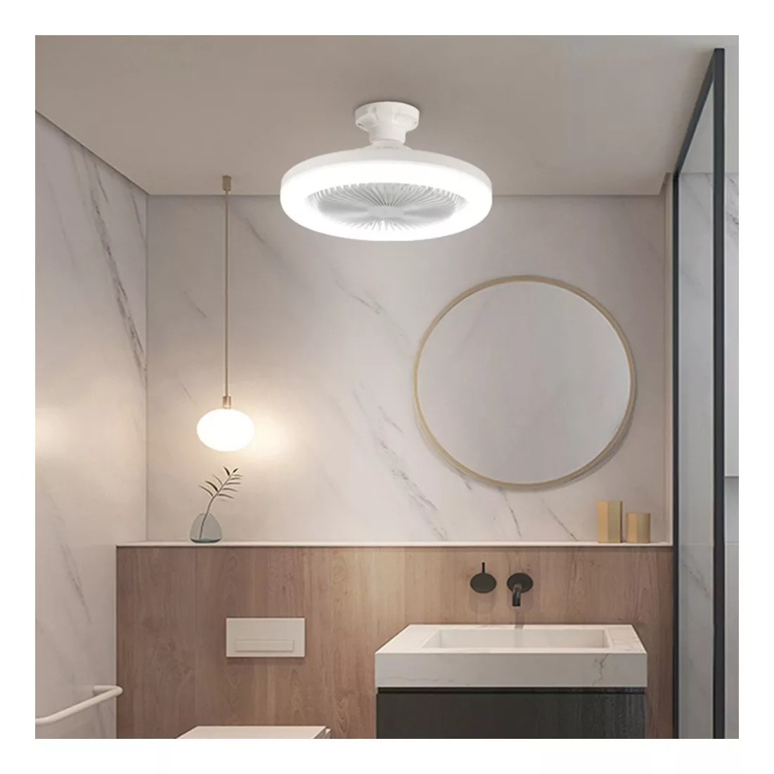 Foto 4 | Venta Internacional-Ventilador de Techo Generic con Luz Led de 30 W