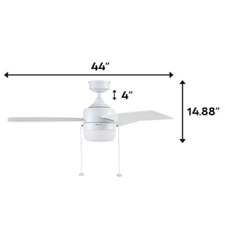 Foto 7 | Ventilador de Techo LED Honeywell 44" con Control de Cadena