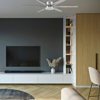 Foto 7 | Ventilador de Techo Coolfan Plateado de 62"