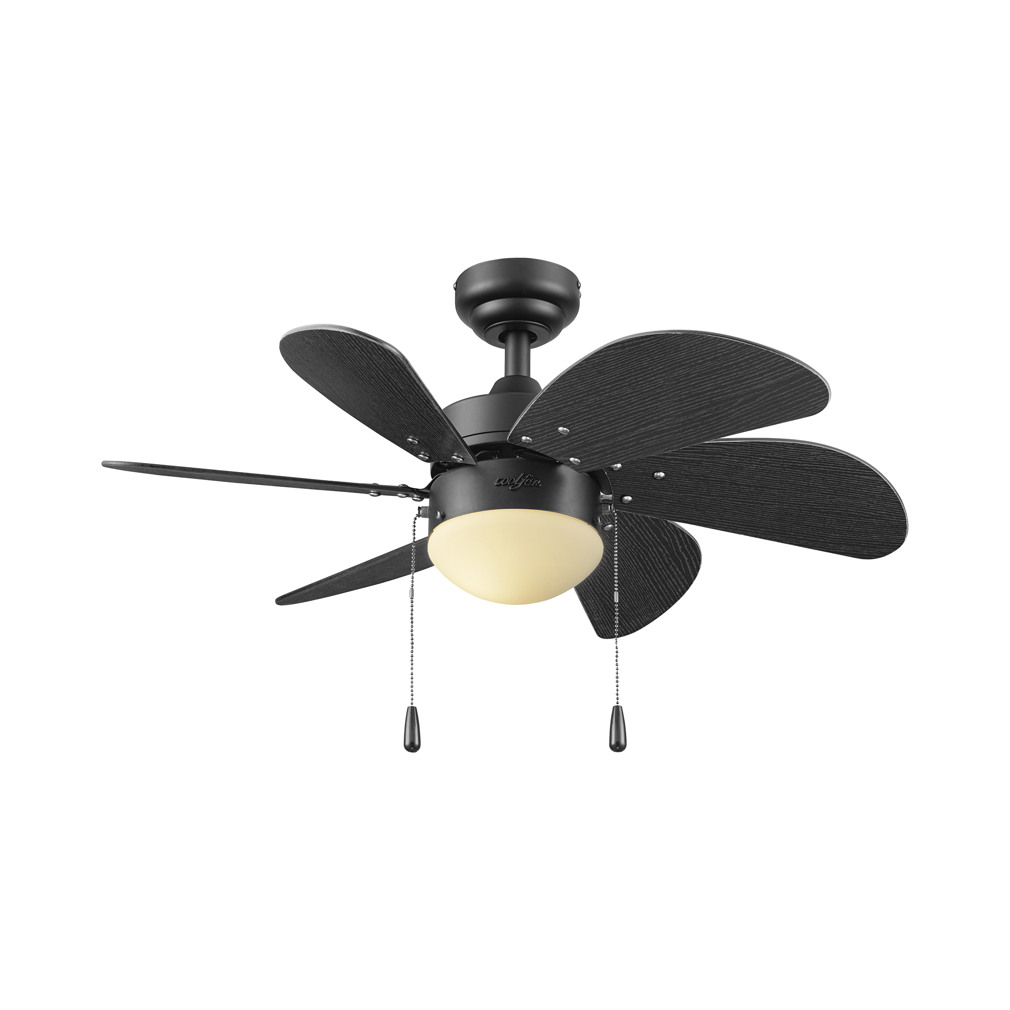 Foto 2 | Ventilador de Techo Coolfan Negro de 30"