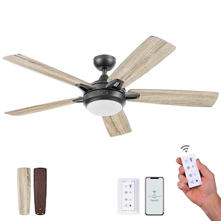 Foto 1 | Ventilador De Techo Led De 52 Pulgadas Con Control Remoto