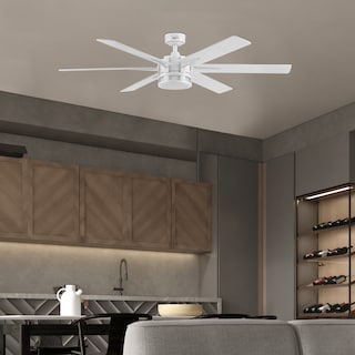Foto 8 | Ventilador De Techo Santana Led De 56 Pulgadas Con Control Remoto Cambios De Luz