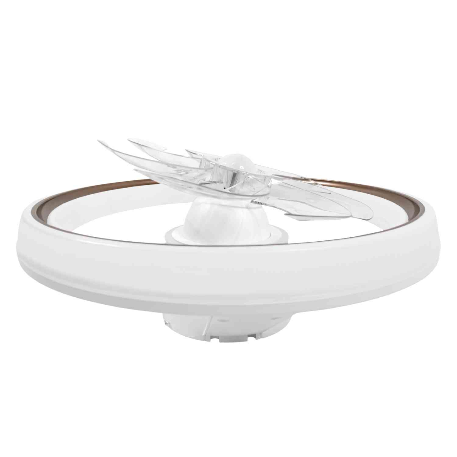 Foto 2 pulgar | Ventilador de Techo Rack & Pack Blanco Luz Led Inteligente Control 20''