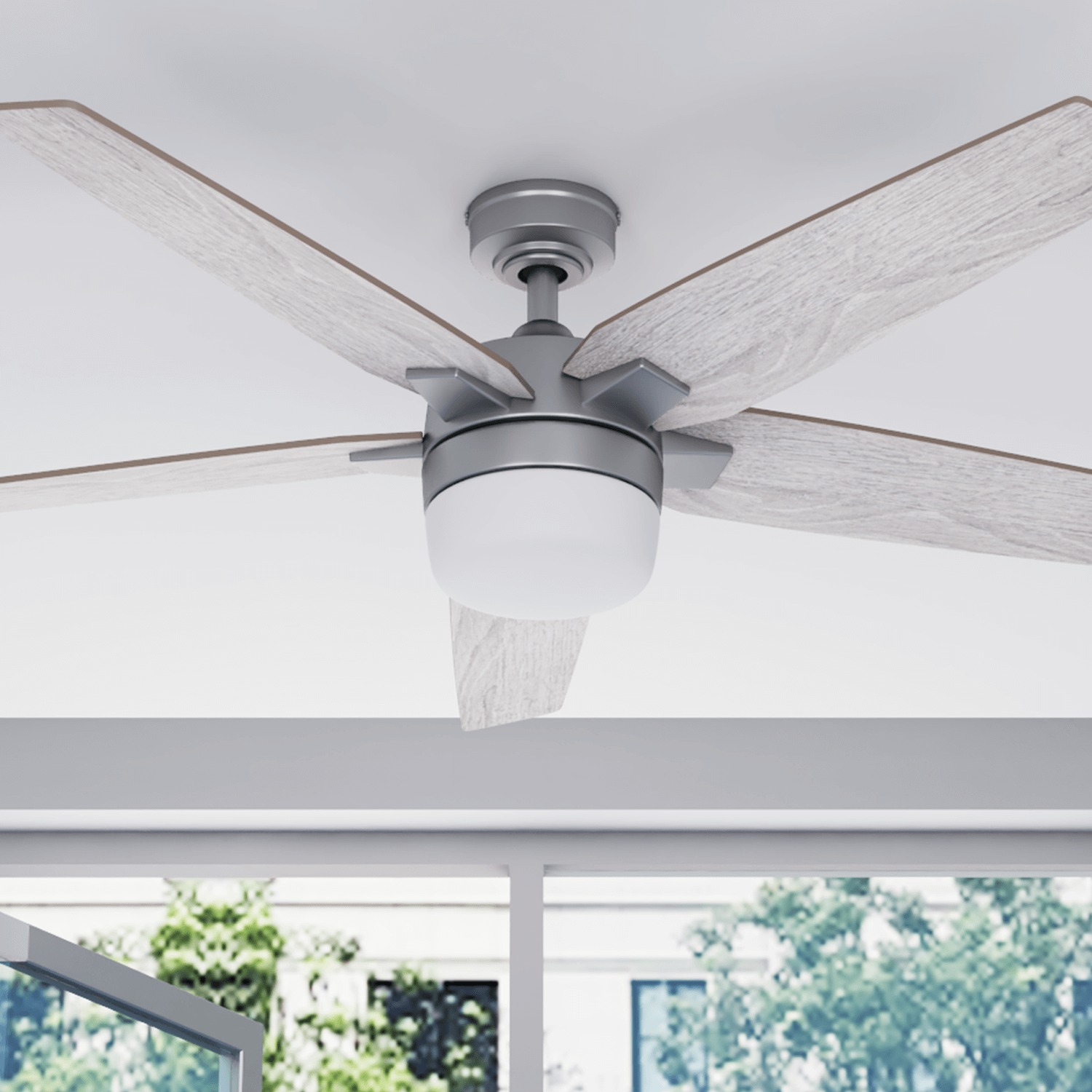 Foto 5 | Ventilador de Techo Smart Prominence Home Dorsey Pewter 52'' Control Remoto