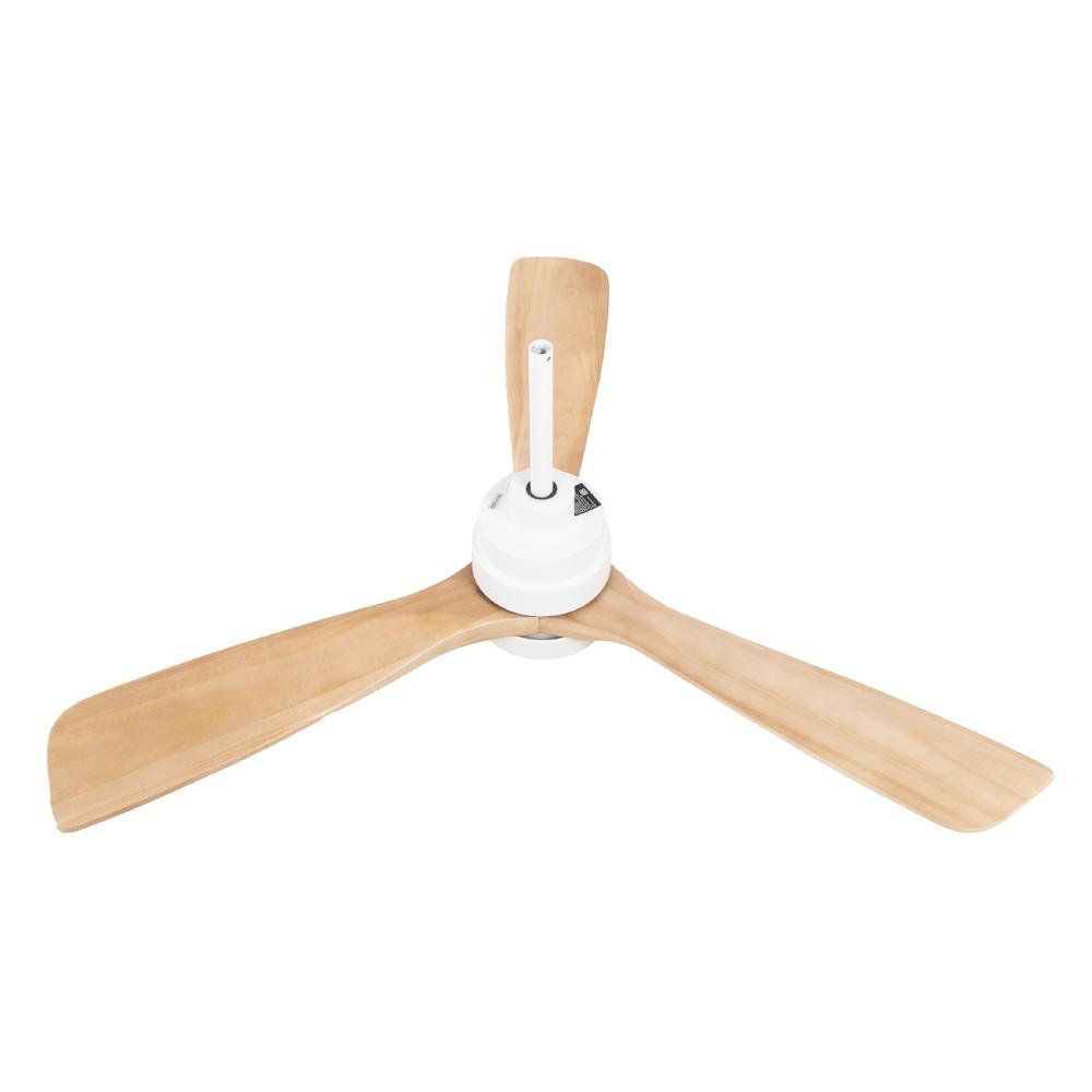 Foto 5 pulgar | Ventilador de Techo Igoto V5201-IGO 52'' Luz Led 18 w Biena Blanco con Madera