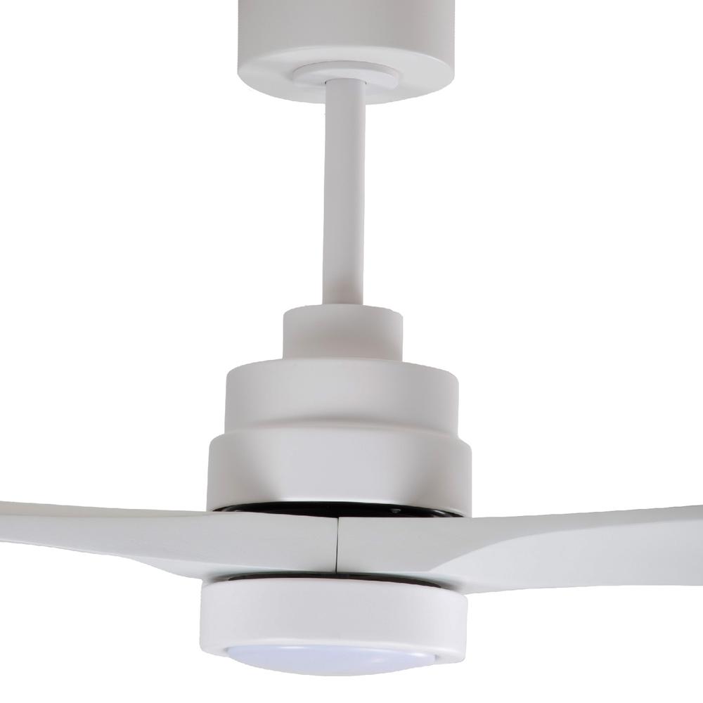 Foto 4 | Ventilador de Techo Igoto V5202-IGO 52'' Luz Led 18 W Biena Blanco + Control