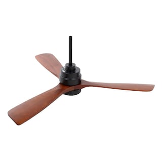 Foto 2 | Ventilador de Techo Igoto V5203-IGO 52'' Luz Led 18 Ww Biena Negro-Nogal