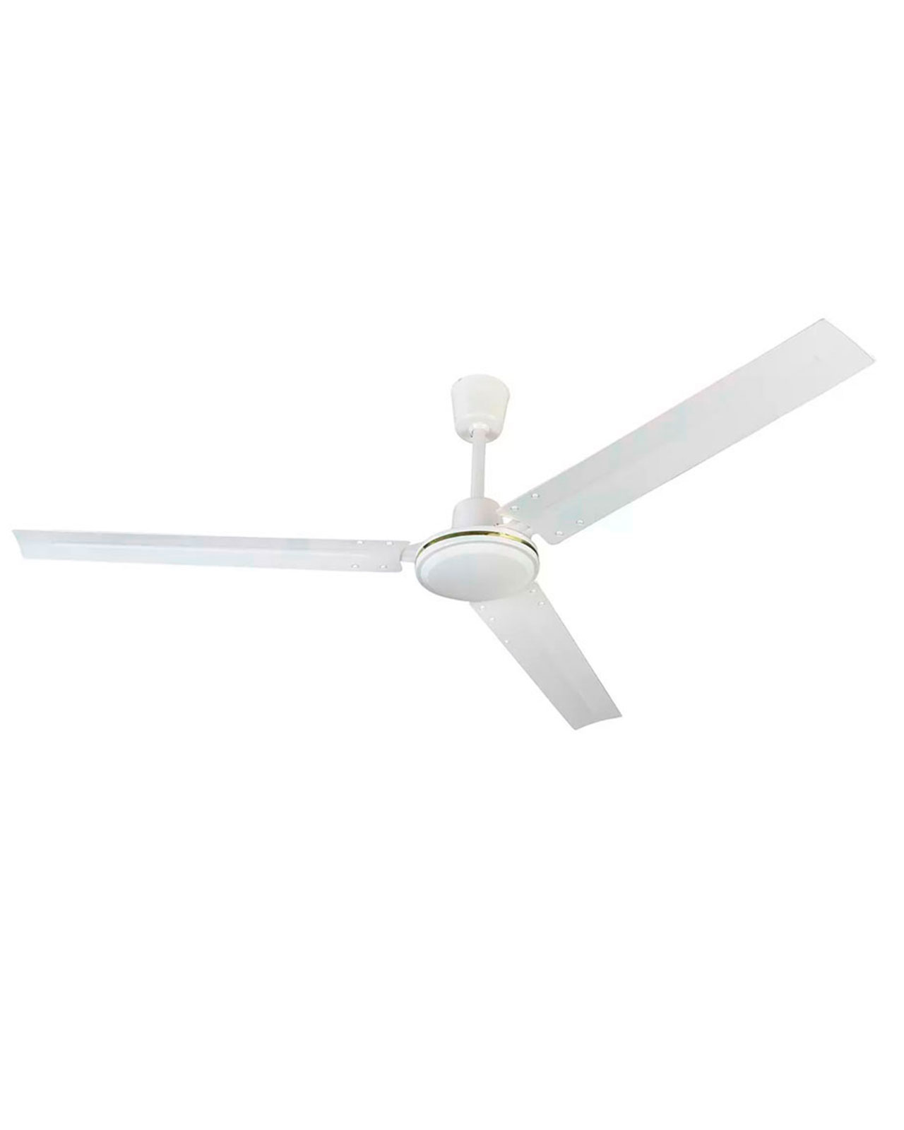 Ventilador de Techo Sanelec Blanco con Control Remoto 5 Velocidades