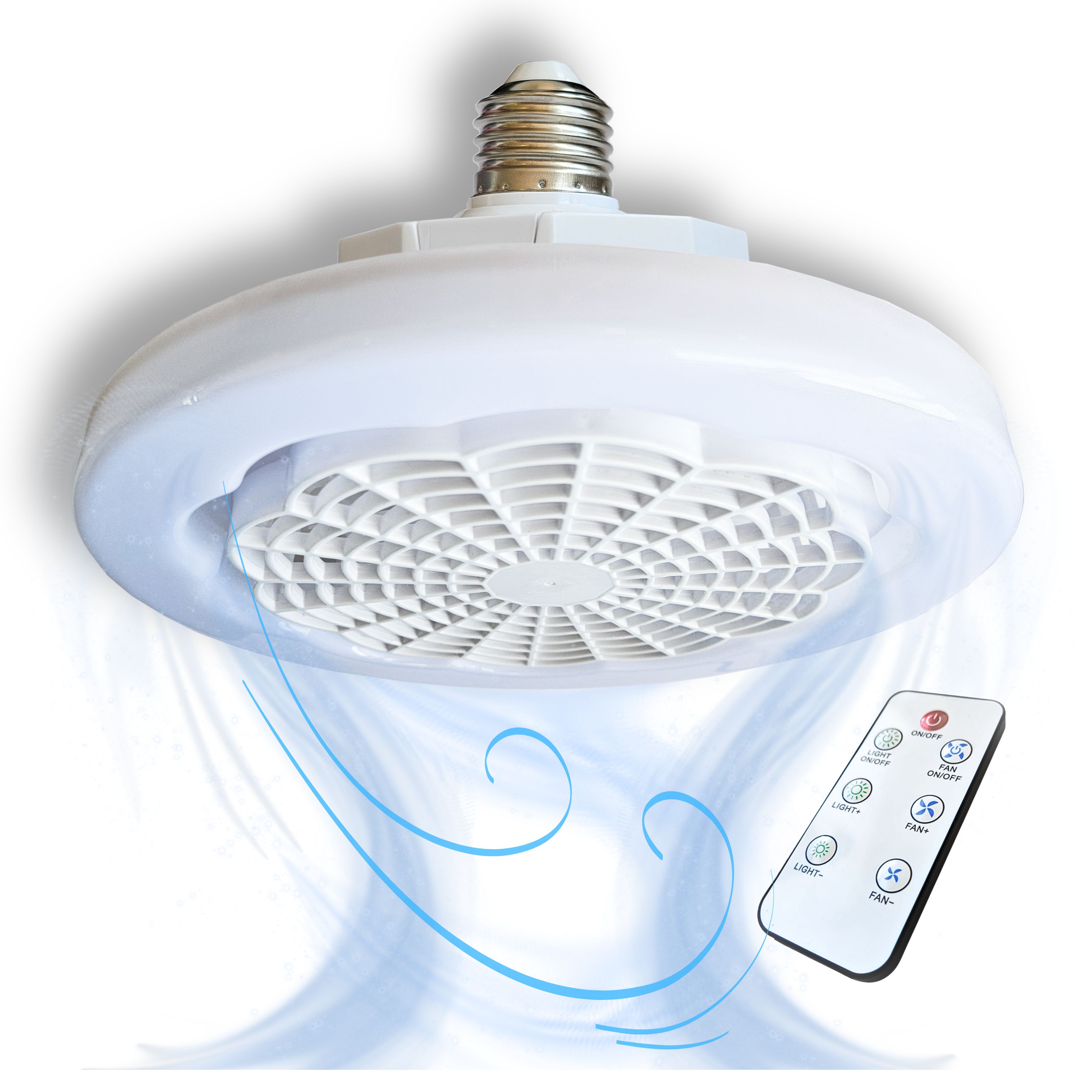 Foto 2 pulgar | Lámpara de Techo Led con Ventilador Integrado LUXVI
