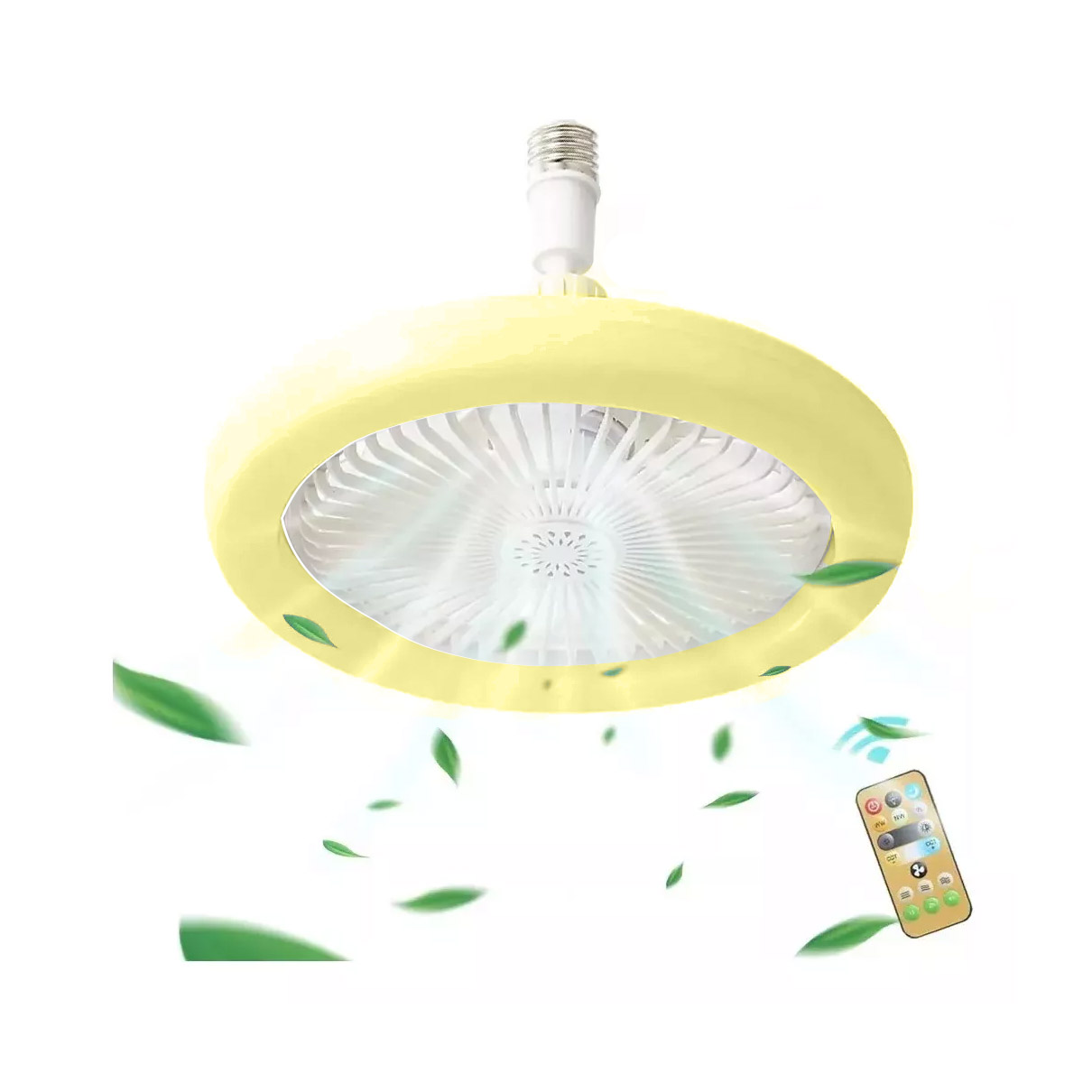 Foto 1 | Ventilador de Techo con Luz Led Angulo Regulable Control Remoto
