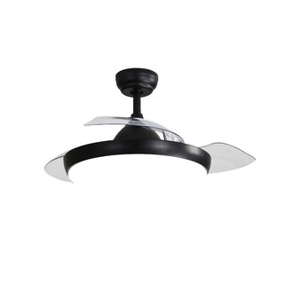 Foto 1 | Ventilador de Techo Plegable y Lámpara Con Luz 36w con 3 Aspas