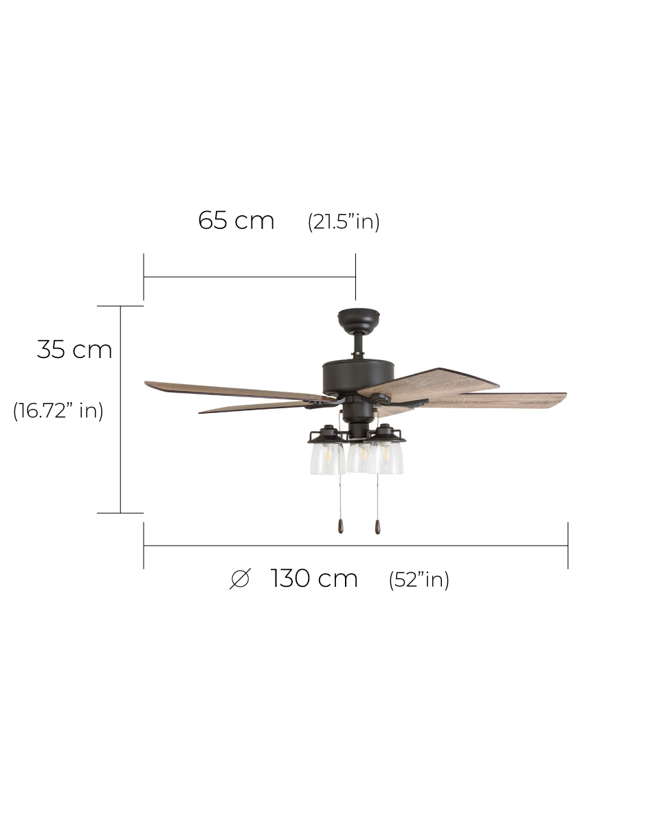 Foto 8 | Ventilador de Techo Smart Prominence Home 52 Pulgadas con Control Remoto