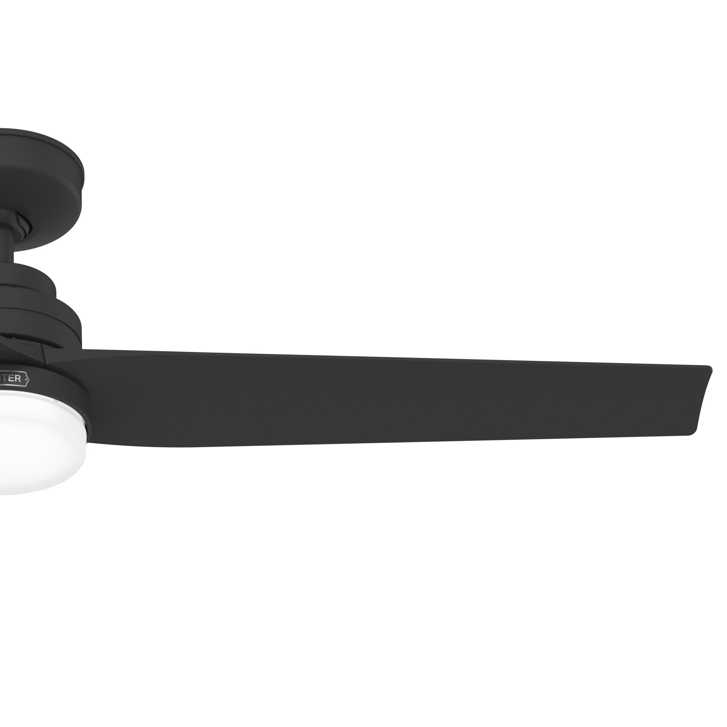 Foto 6 | Ventilador de Techo Hunter Brookhaven de 52 Pulgadas Negro Mate