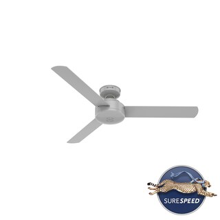 Foto 2 | Ventilador de Techo Hunter Presto de 52 Pulgadas Gris Paloma