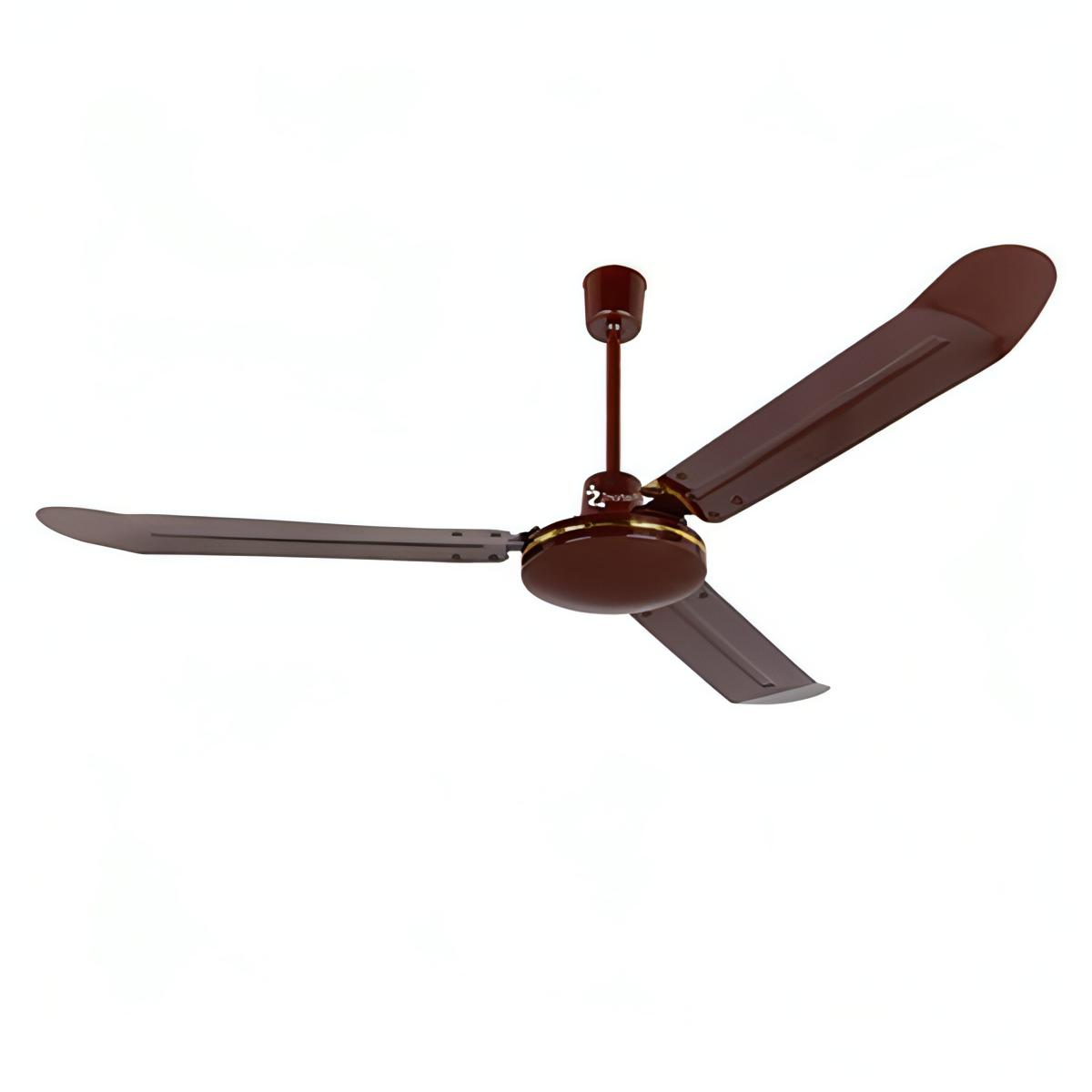 Foto 2 pulgar | Ventilador de Techo Zmartech 56'' Cafe