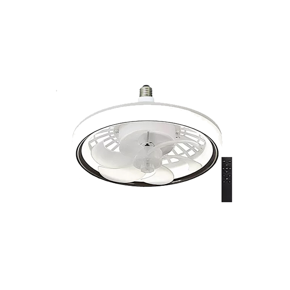 Foto 2 pulgar | Ventilador de Techo Megaluz Iluminación Led 3 Tonos Luz Temporizador 4 Velocidades