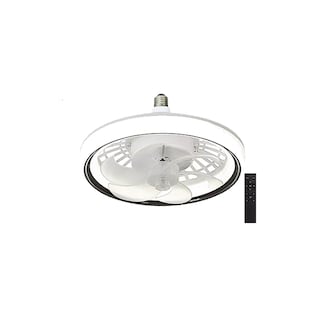 Foto 1 | Ventilador de Techo Megaluz Iluminación Led 3 Tonos Luz Temporizador 4 Velocidades