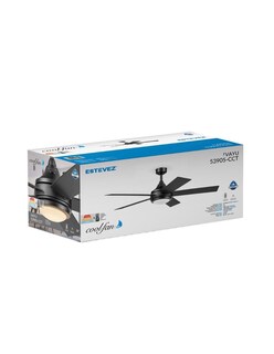 Foto 5 | Ventilador De Techo Para Exterior Coolfan Vayu 52 Pulgadas Con Luz Led