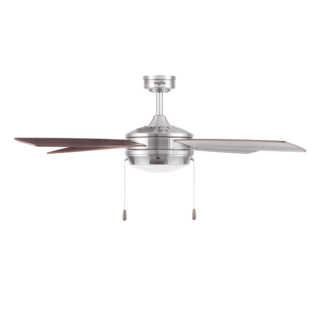 Foto 4 | Ventilador De Techo De 52 Pulgadas Con Luz Led Y 4 Aspas Reversibles De Madera Con Control Remoto