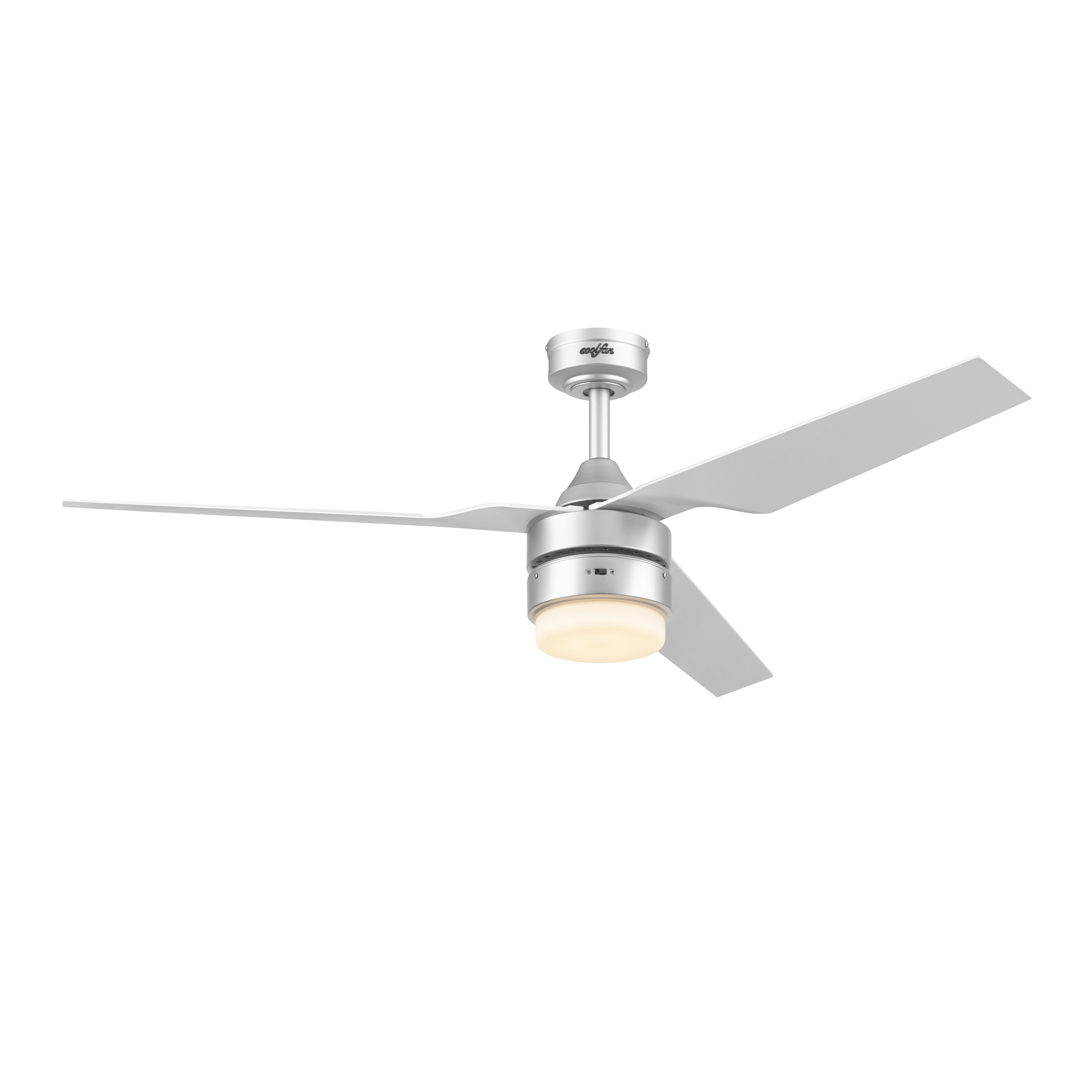 Foto 3 pulgar | Coolfan Ventilador De Techo De 52 Pulgadas Con Luz Led Y 3 Aspas Plásticas Con Control Remoto Para Interior Y Exterior
