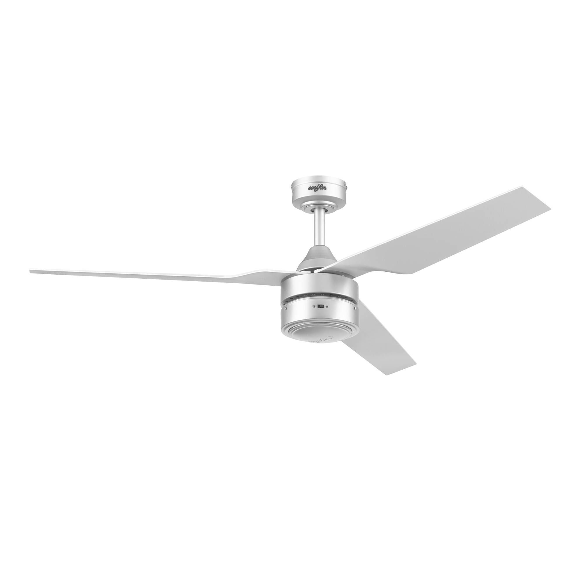 Foto 4 pulgar | Coolfan Ventilador De Techo De 52 Pulgadas Con Luz Led Y 3 Aspas Plásticas Con Control Remoto Para Interior Y Exterior