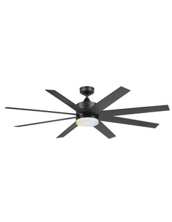 Foto 1 | Coolfan Ventilador De Techo Luz Led 62 Pulgadas Con 8 Aspas Reversibles