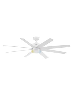Foto 2 | Coolfan Ventilador De Techo Luz Led 62 Pulgadas Con 8 Aspas Reversibles