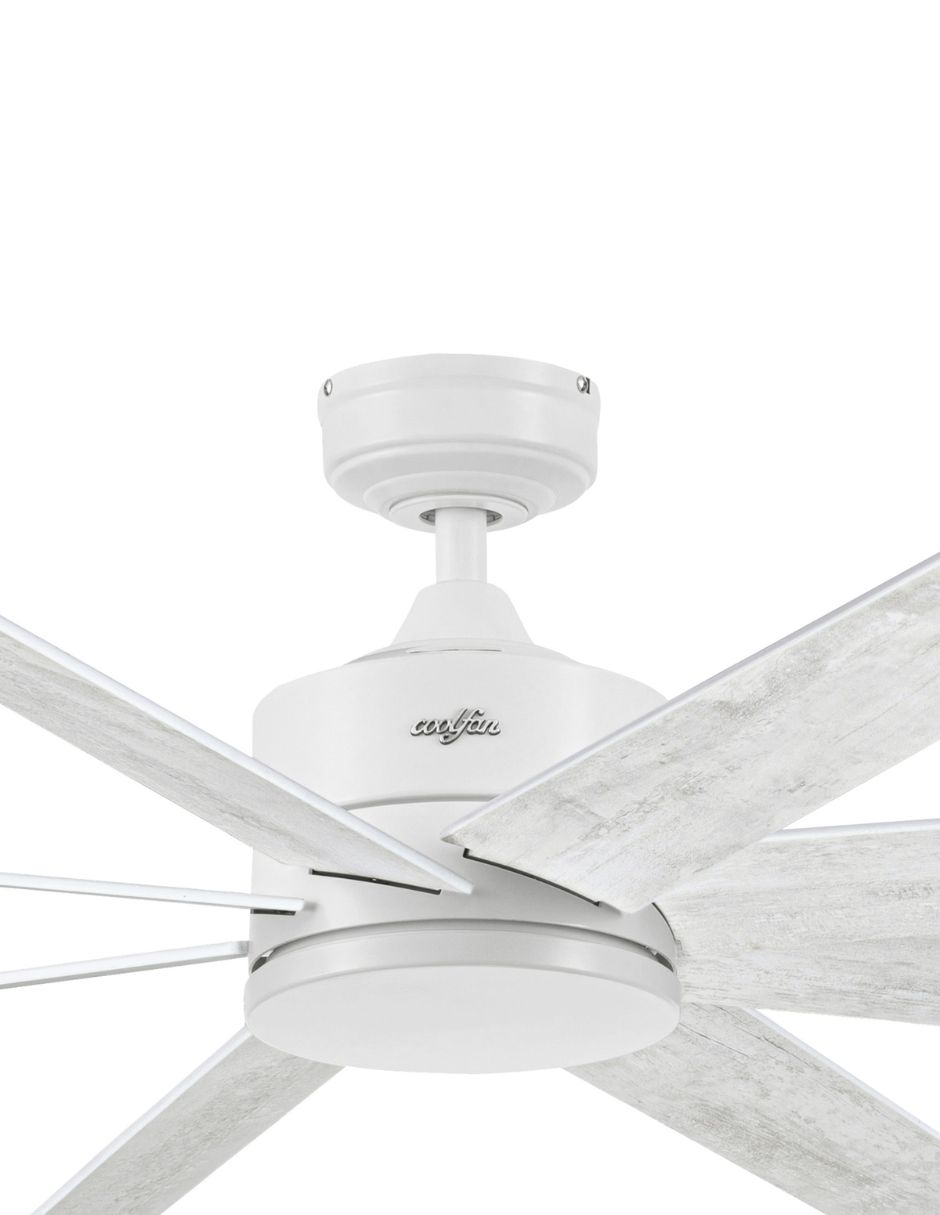 Foto 3 | Coolfan Ventilador De Techo Luz Led 62 Pulgadas Con 8 Aspas Reversibles