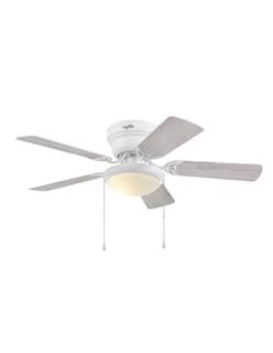 Foto 1 | Coolfan Ventilador De Techo Luz Led 42 Pulgadas Con 5 Aspas Reversibles