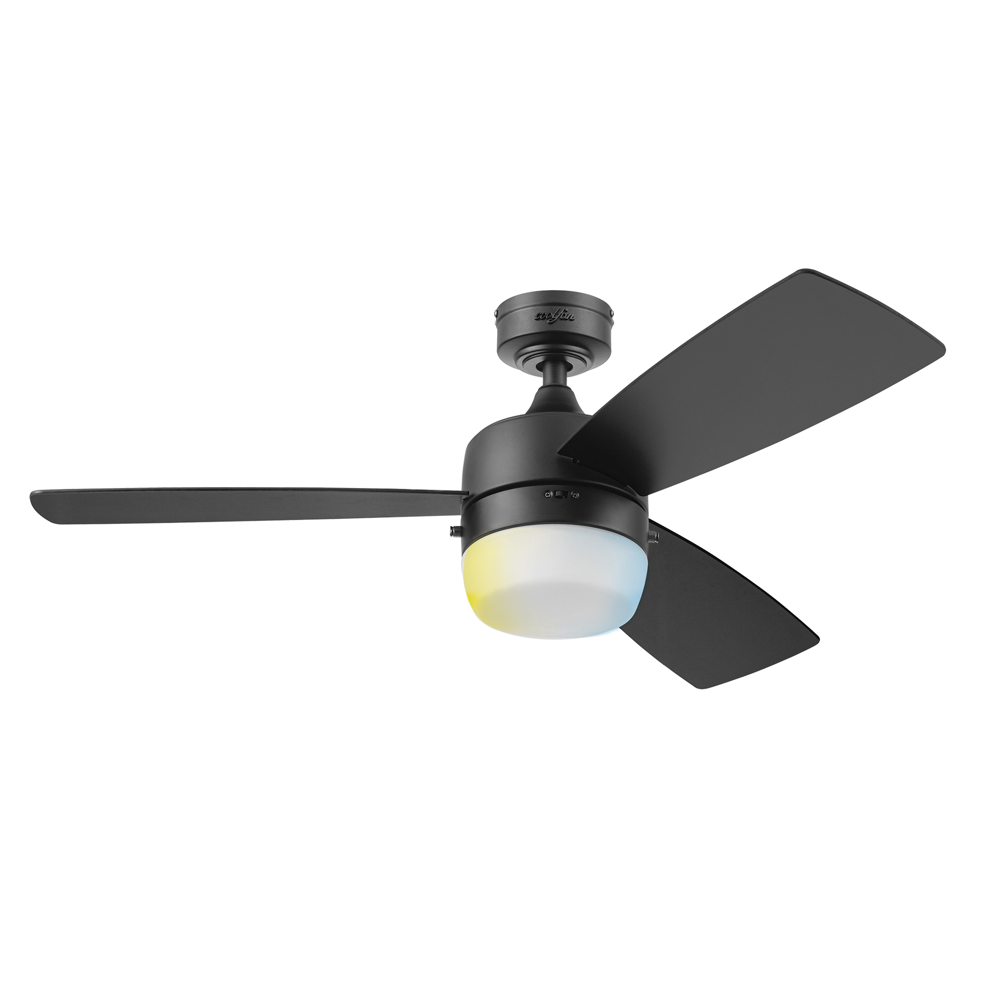 Foto 2 pulgar | Coolfan Ventilador De Techo Luz Led 44 Pulgadas Con 3 Aspas Reversibles